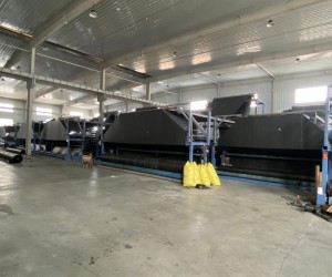 聚酯长丝土工布生产车间