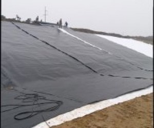 天子岭垃圾填埋场施工